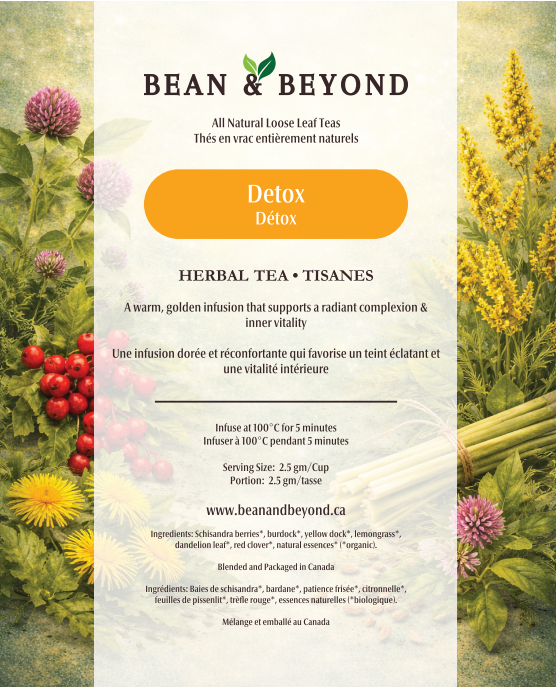 Bean & Beyond - Detox - Natural Loose Leaf Tea - 50 gm